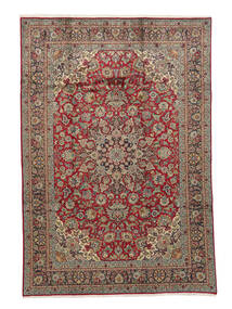  Tabriz Teppe 200X295 Ekte Orientalsk Håndknyttet Mørk Brun/Mørk Rød (Ull, Persia/Iran)