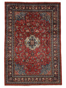 Mashad Teppe Teppe 215X315 Svart/Mørk Rød (Ull, Persia/Iran)