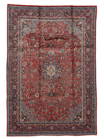 220X318 Mahal Teppe Orientalsk Mørk Rød/Svart (Ull, Persia/Iran)