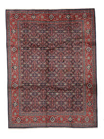  Mahal Teppe 270X360 Ekte Orientalsk Håndknyttet Svart/Mørk Brun Stort (Ull, Persia/Iran)