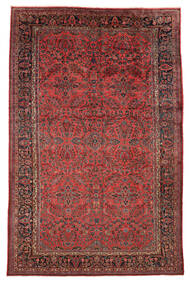  Mehraban Teppe 338X525 Ekte Orientalsk Håndknyttet Mørk Brun/Svart Stort (Ull, Persia/Iran)