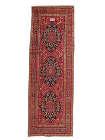  Antikke Marand Dated 1921 Teppe 186X541 Ekte Orientalsk Håndknyttet Teppeløpere Mørk Rød/Brun (Ull, )