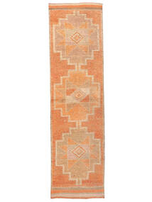  Herki Vintage Teppe 88X320 Ekte Orientalsk Håndknyttet Teppeløpere Oransje/Brun (Ull, )