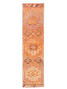  Herki Teppe 91X363 Ekte Orientalsk Håndknyttet Teppeløpere Oransje, Rød (Ull, Tyrkia)
