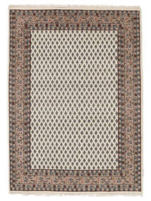  Mir Indisk Teppe 130X180 Ekte Orientalsk Håndknyttet Brun/Beige (Ull, )