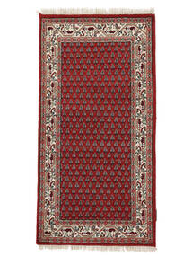 Orientalsk Mir Indisk Teppe 70X140 Mørk Rød/Svart (Ull, India)