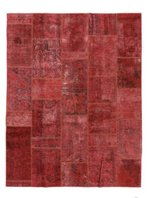  200X257 Patchwork Teppe Mørk Rød Persia/Iran 
