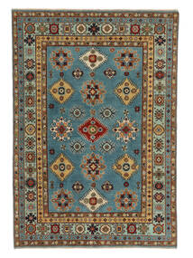  Orientalsk Kazak Fine Teppe 166X240 Brun/Svart (Ull, Afghanistan)