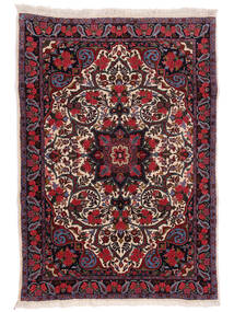  Orientalsk Bidjar Teppe 117X166 Svart/Mørk Rød (Ull, Persia/Iran)