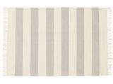 Cotton stripe - Grå / Off white
